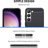 Stylische und elegante Handyhülle für Samsung Galaxy S23 Plus in Carbonoptik