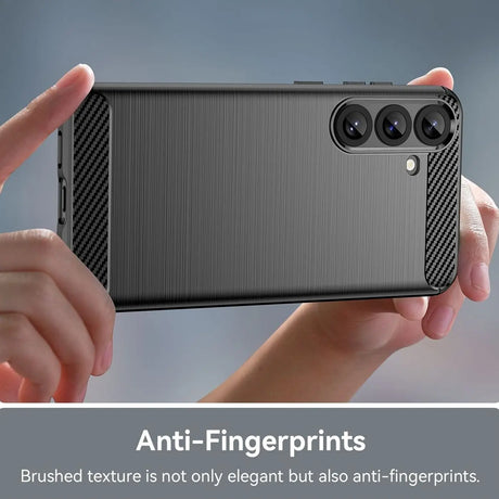 Stylische und elegante Handyhülle für Samsung Galaxy S25 FE in Carbonoptik