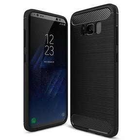 Stylische und elegante Handyhülle für Samsung Galaxy S8 Plus in Carbonoptik