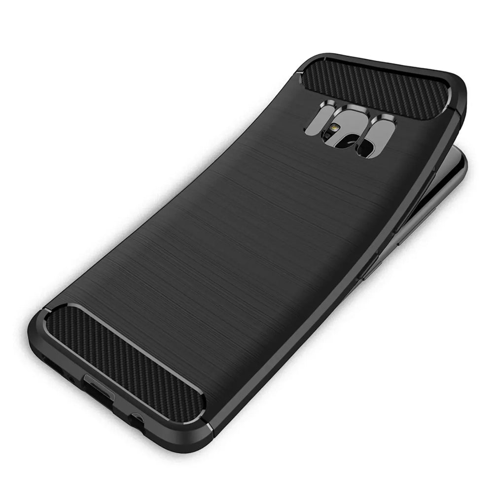 Stylische und elegante Handyhülle für Samsung Galaxy S8 in Carbonoptik