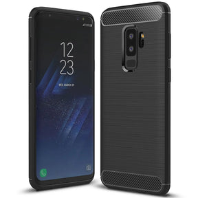 Stylische und elegante Handyhülle für Samsung Galaxy S9 Plus in Carbonoptik