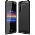 Stylische und elegante Handyhülle für Sony Xperia 10 III in Carbonoptik
