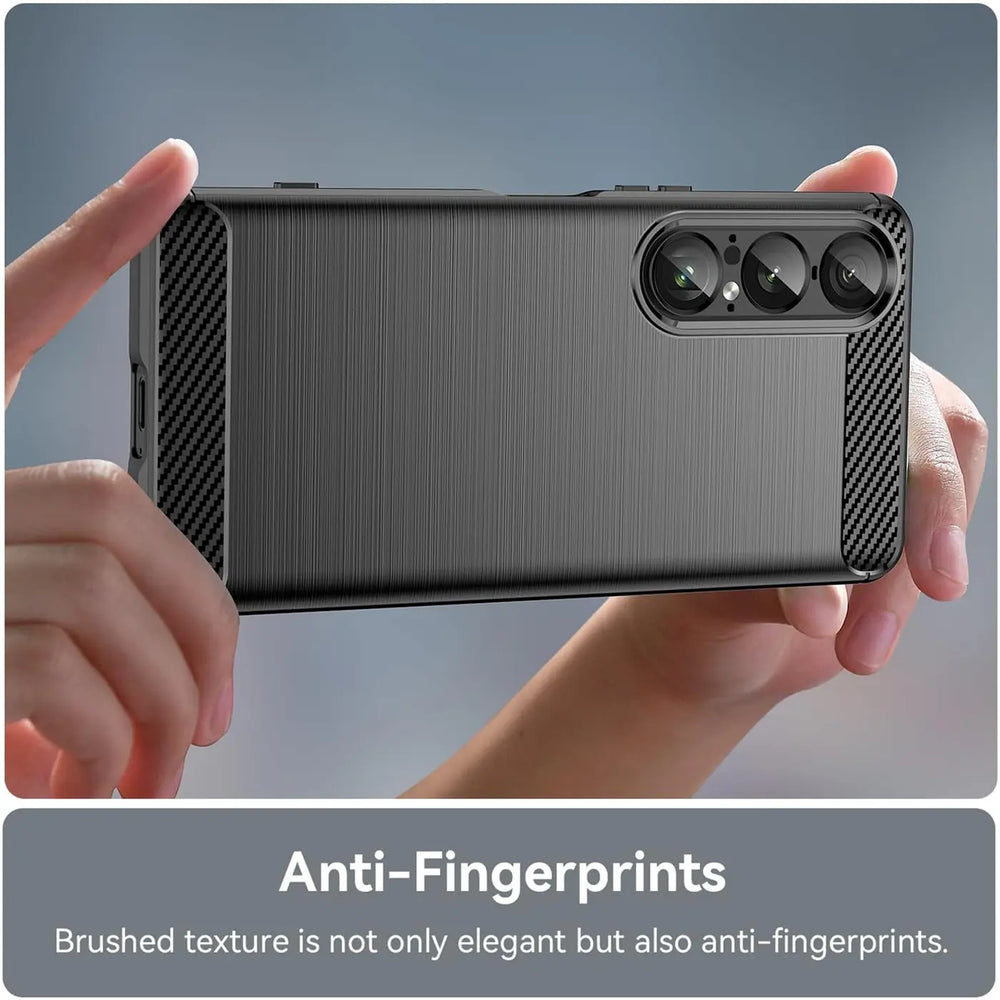 Stylische und elegante Handyhülle für Sony Xperia 1 VII in Carbonoptik