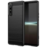 Stylische und elegante Handyhülle für Sony Xperia 5 IV in Carbonoptik