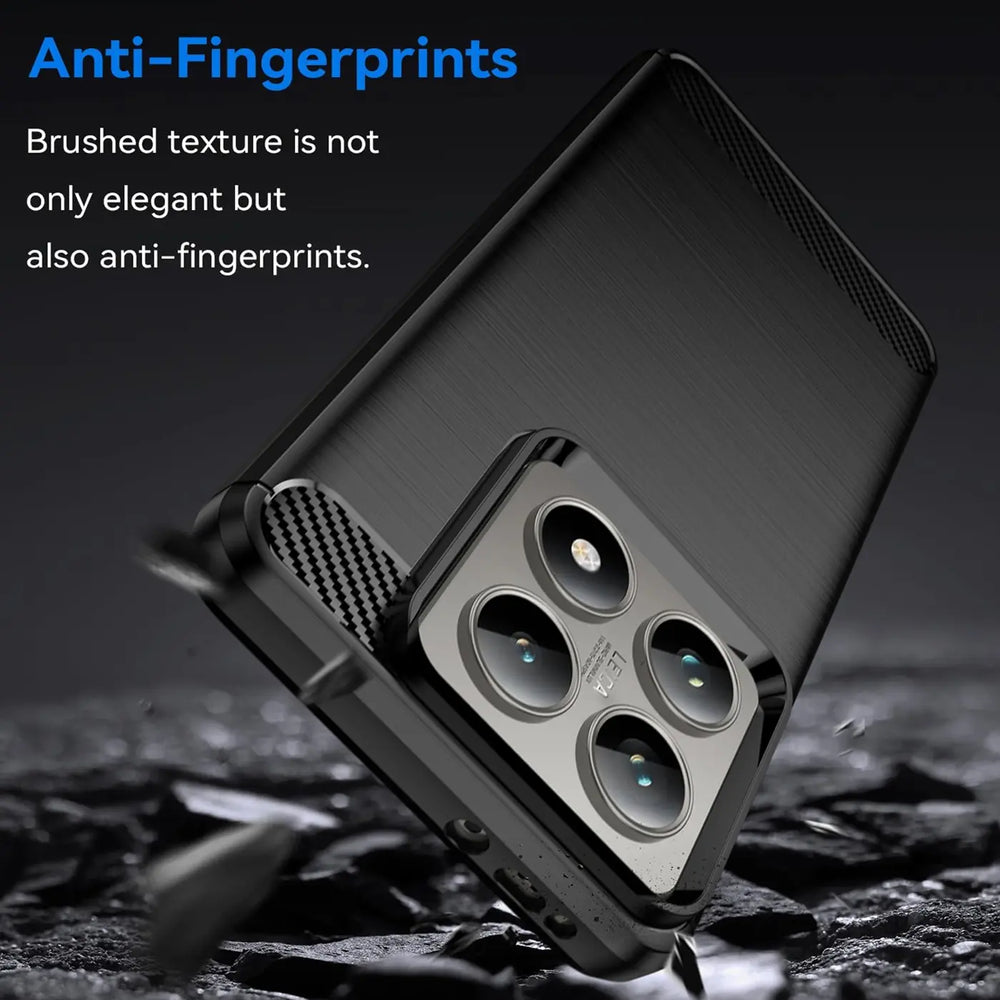 Stylische und elegante Handyhülle für Xiaomi 14T Pro in Carbonoptik