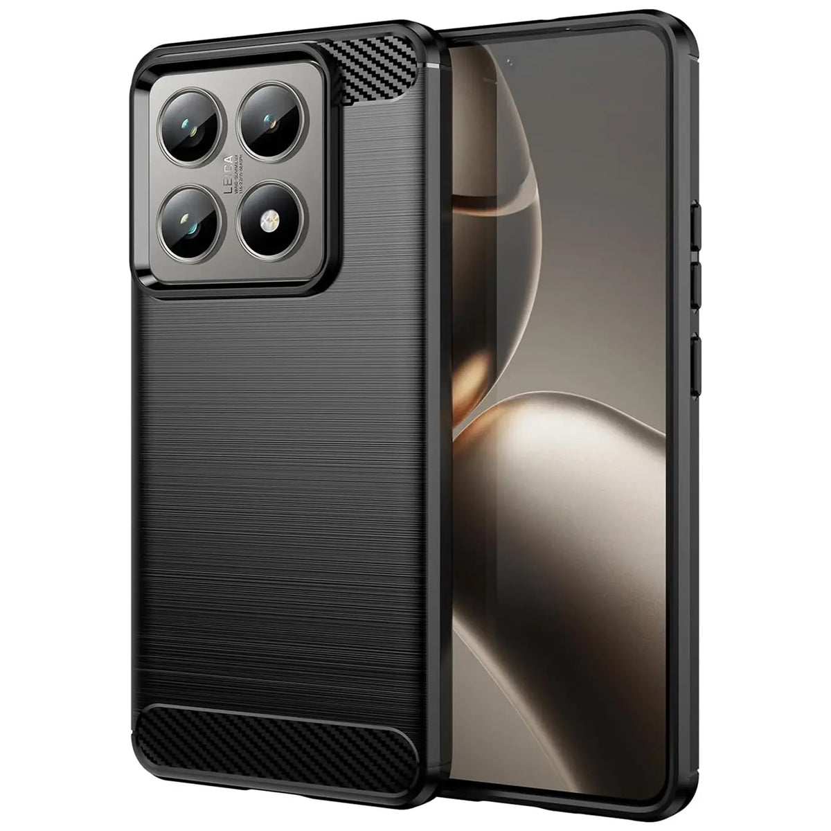 Stylische und elegante Handyhülle für Xiaomi 14T in Carbonoptik