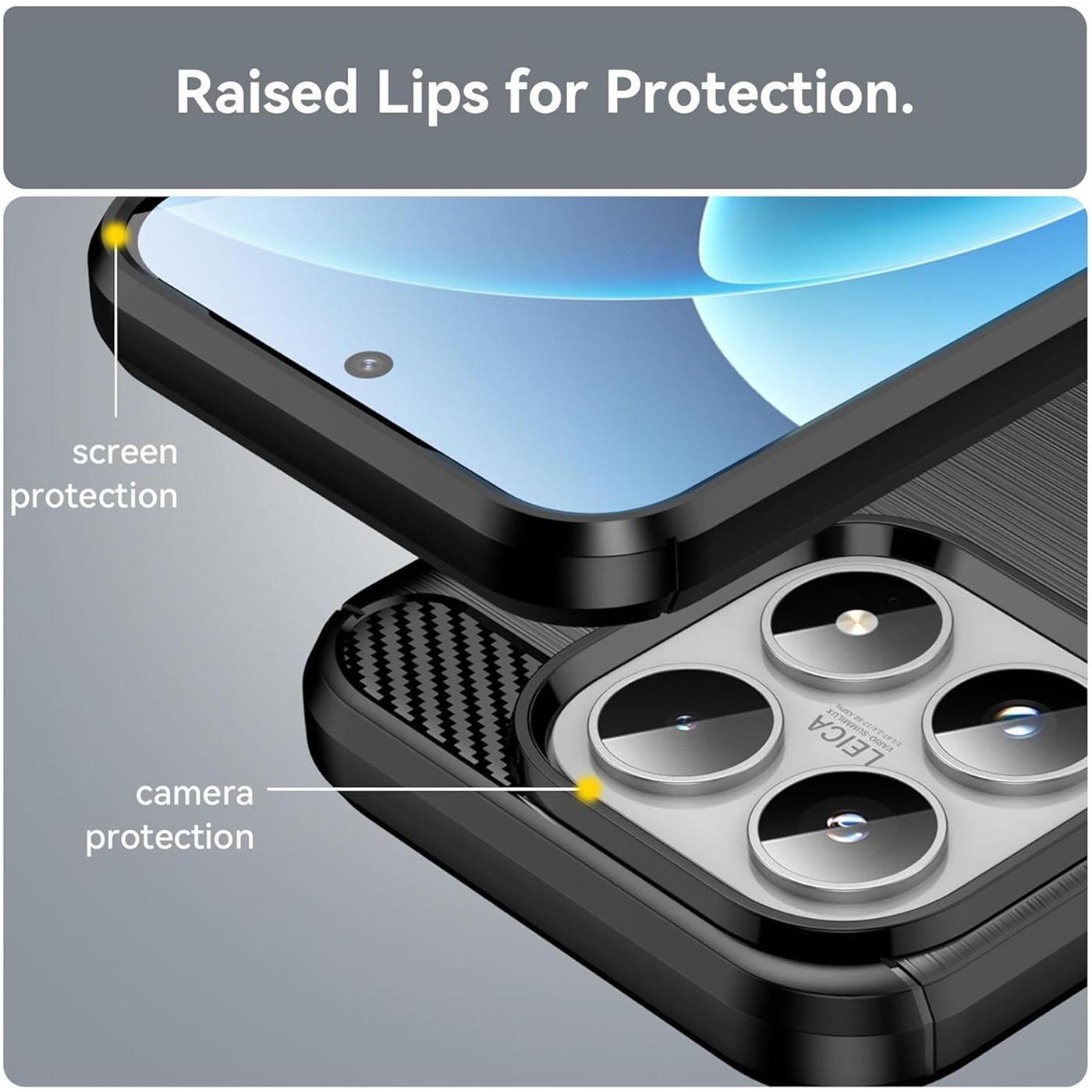 Xiaomi 17 - Carbon Hülle Stoßfest
