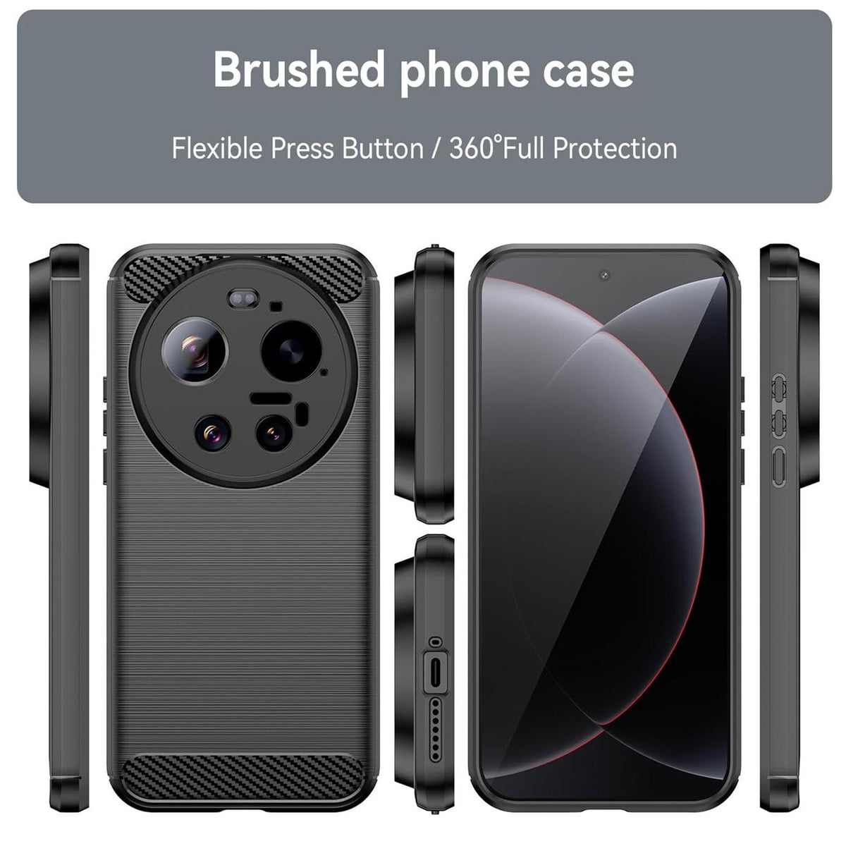 Xiaomi 17 Ultra - Carbon Hülle Stoßfest
