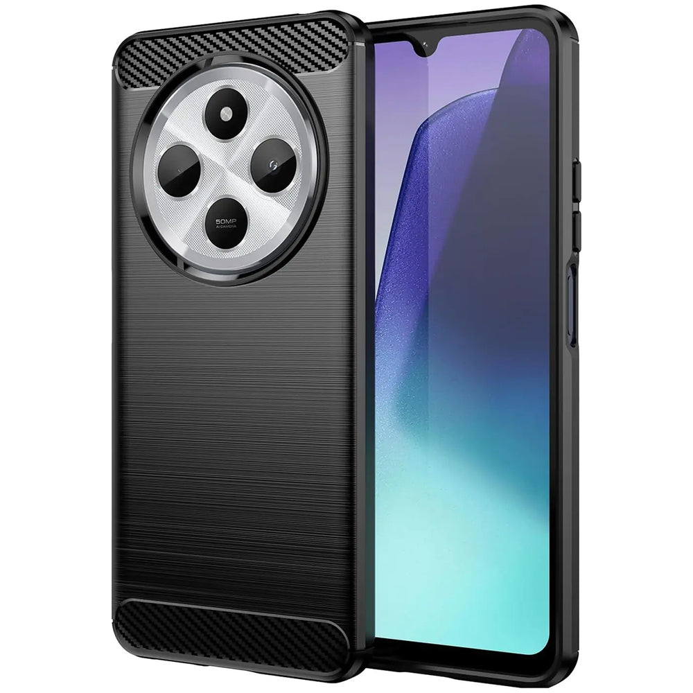 Stylische und elegante Handyhülle für Xiaomi Redmi 14C in Carbonoptik