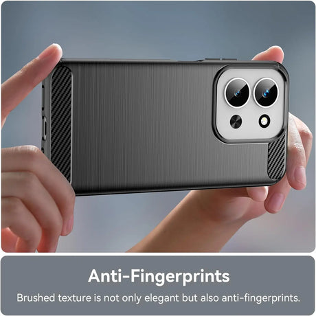 Stylische und elegante Handyhülle für Xiaomi Redmi 15C in Carbonoptik