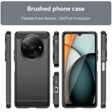 Stylische und elegante Handyhülle für Xiaomi Redmi A3 in Carbonoptik