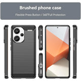 Stylische und elegante Handyhülle für Xiaomi Redmi Note 13 Pro+ 5G in Carbonoptik