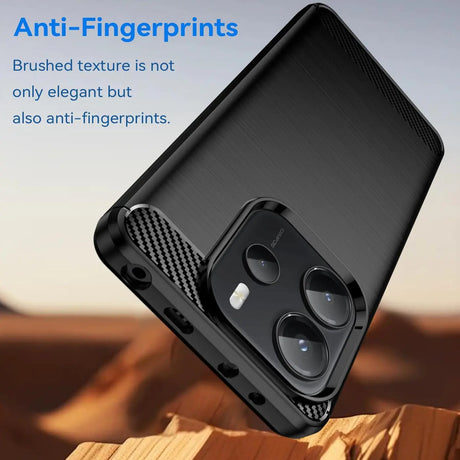 Stylische und elegante Handyhülle für Xiaomi Redmi Note 14 (4G) in Carbonoptik