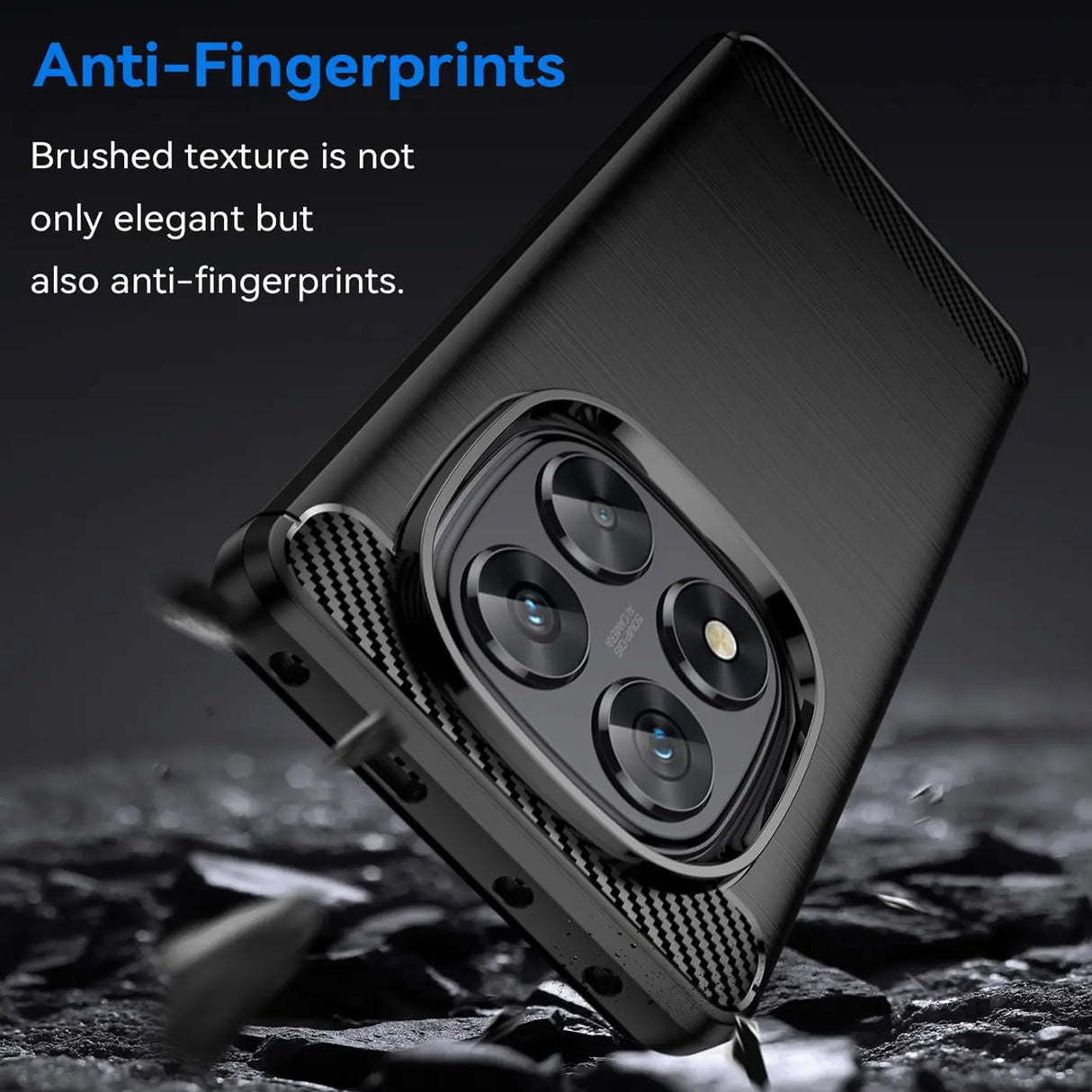 Stylische und elegante Handyhülle für Xiaomi Redmi Note 14 Pro 5G in Carbonoptik