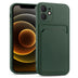 iPhone 12 Mini Handyhülle in Grün mit Kameraschutz und Kartenfach