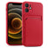 iPhone 12 Handyhülle in Rot mit Kameraschutz und Kartenfach