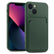 iPhone 13 Handyhülle in Grün mit Kameraschutz und Kartenfach