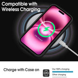 iPhone 16 Pro Handyhülle in Schwarz mit Kameraschutz und Kartenfach