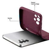 Samsung Galaxy A13 4G Handyhülle in Lila mit Kameraschutz und Kartenfach