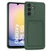Samsung Galaxy A25 5G Handyhülle in Grün mit Kameraschutz und Kartenfach