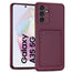 Samsung Galaxy A35 5G Handyhülle in Lila mit Kameraschutz und Kartenfach