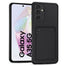 Samsung Galaxy A35 5G Handyhülle in Schwarz mit Kameraschutz und Kartenfach