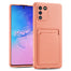 Samsung Galaxy S10 Lite Handyhülle in Rosa mit Kameraschutz und Kartenfach