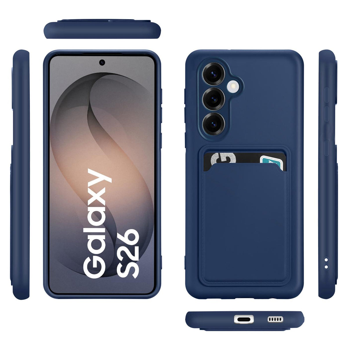 Samsung Galaxy S26 - Slim Hülle mit Kartenfach