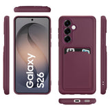 Samsung Galaxy S26 - Slim Hülle mit Kartenfach