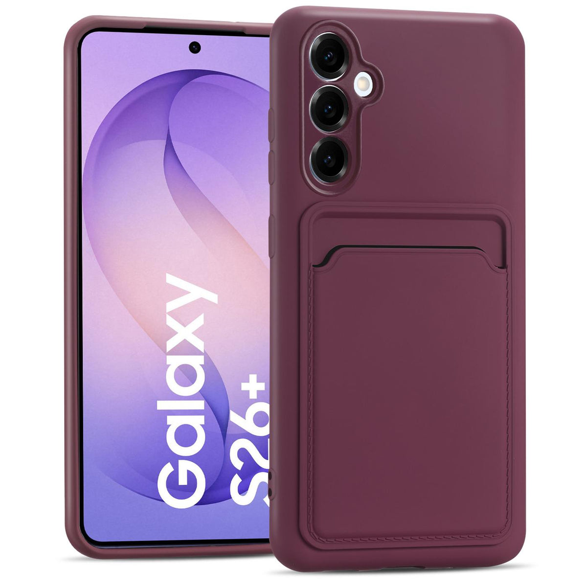 Samsung Galaxy S26 Plus - Slim Hülle mit Kartenfach
