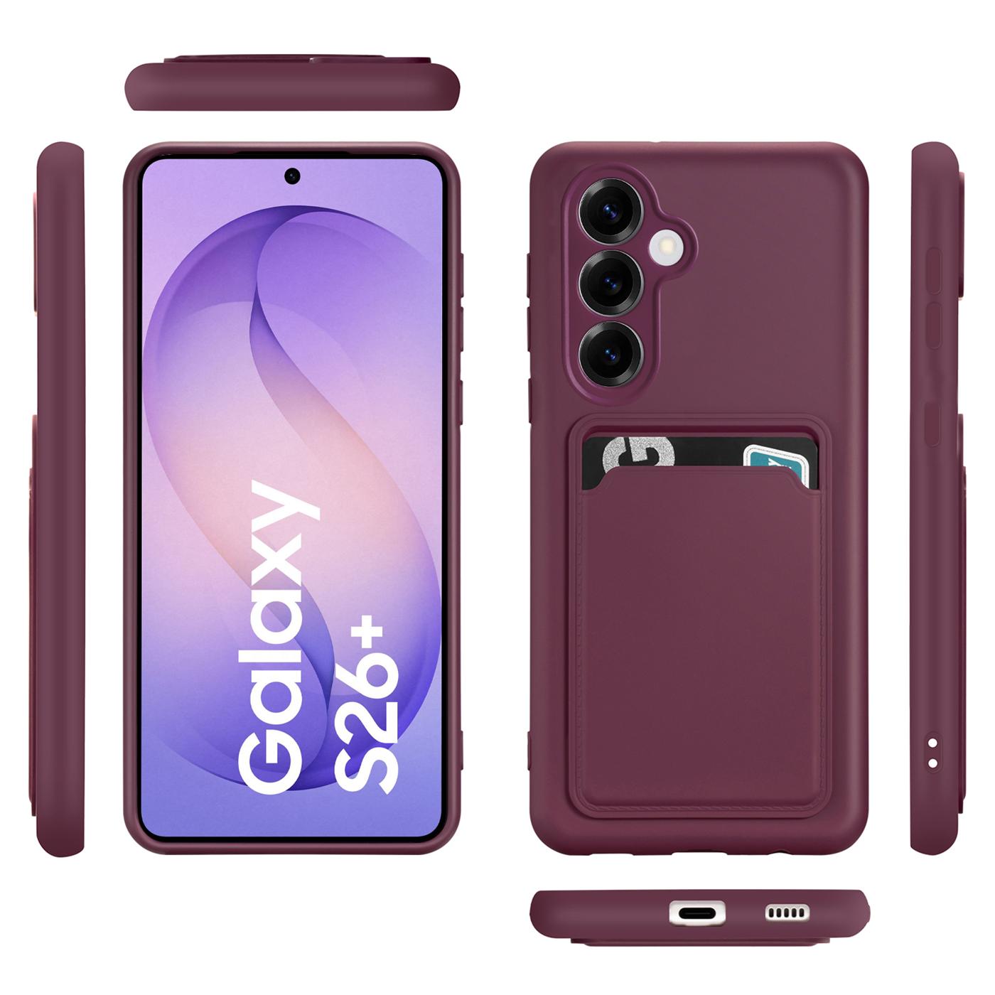 Samsung Galaxy S26 Plus - Slim Hülle mit Kartenfach