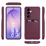 Samsung Galaxy S26 Plus - Slim Hülle mit Kartenfach