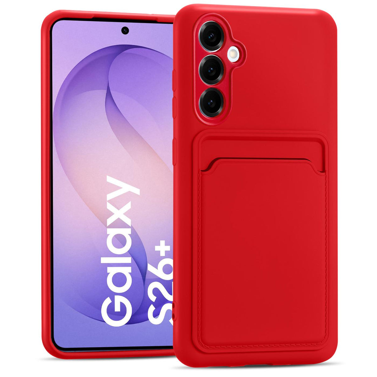 Samsung Galaxy S26 Plus - Slim Hülle mit Kartenfach