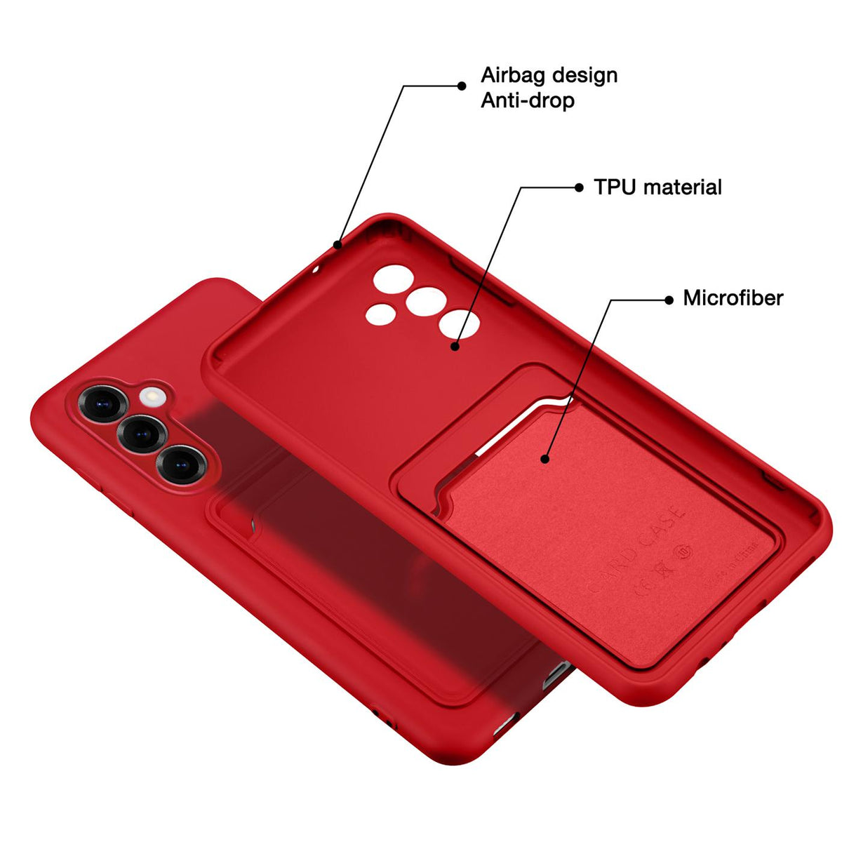 Samsung Galaxy S26 Plus - Slim Hülle mit Kartenfach