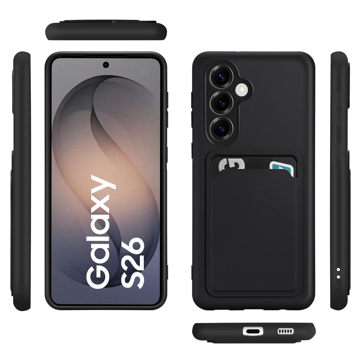 Samsung Galaxy S26 - Slim Hülle mit Kartenfach