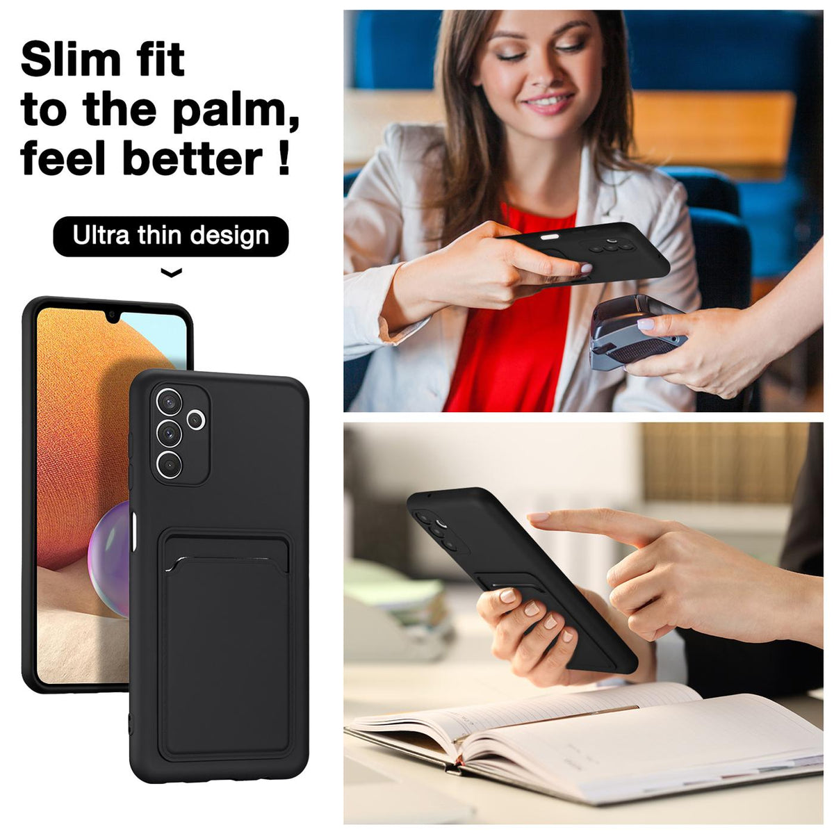 Samsung Galaxy S26 - Slim Hülle mit Kartenfach