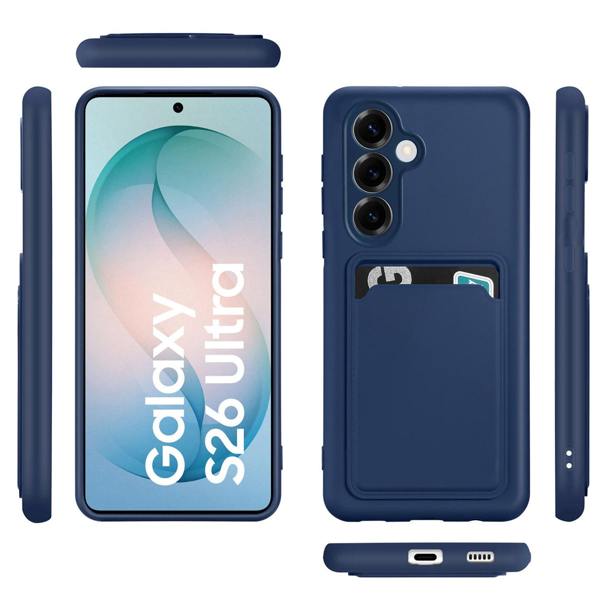 Samsung Galaxy S26 Ultra - Slim Hülle mit Kartenfach