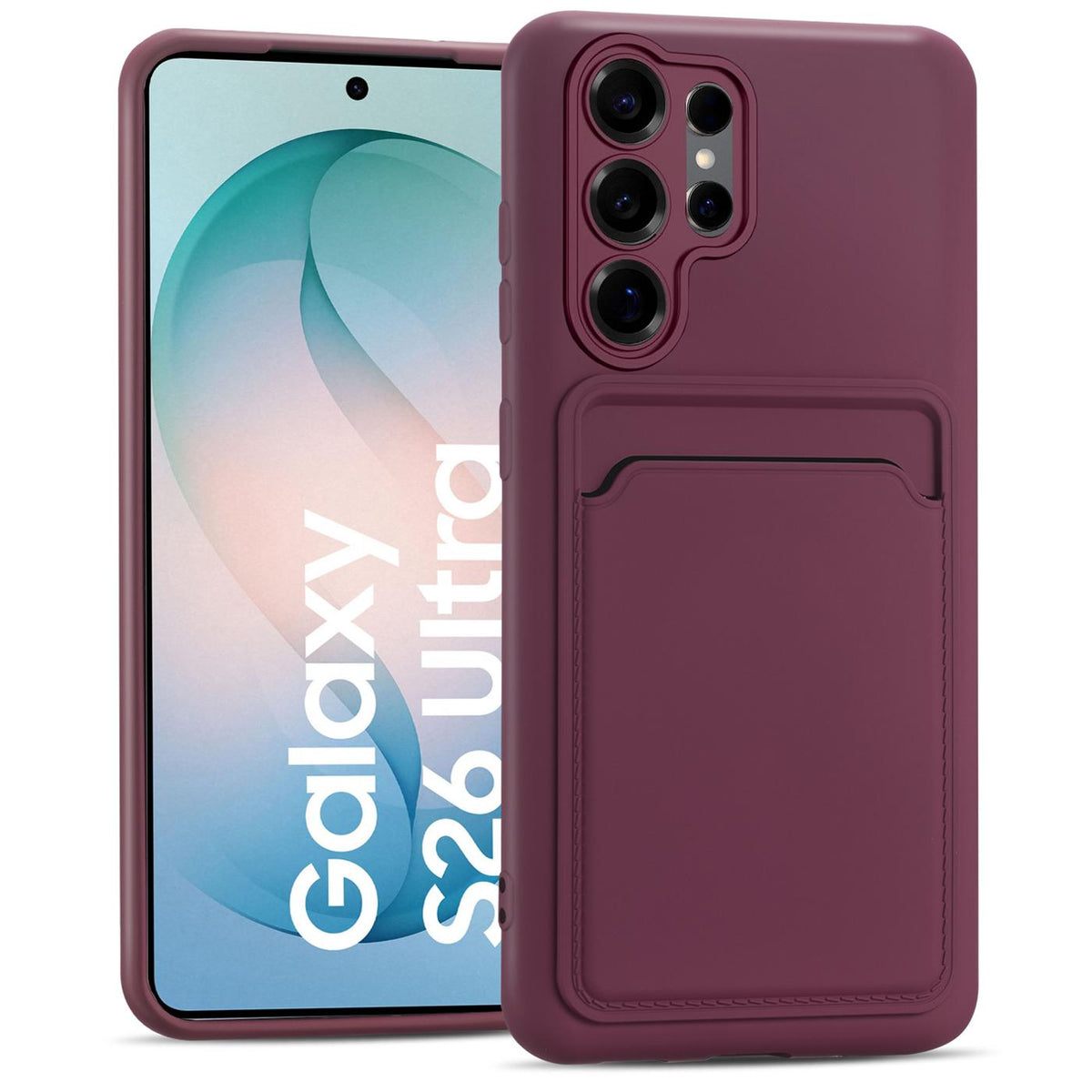 Samsung Galaxy S26 Ultra - Slim Hülle mit Kartenfach