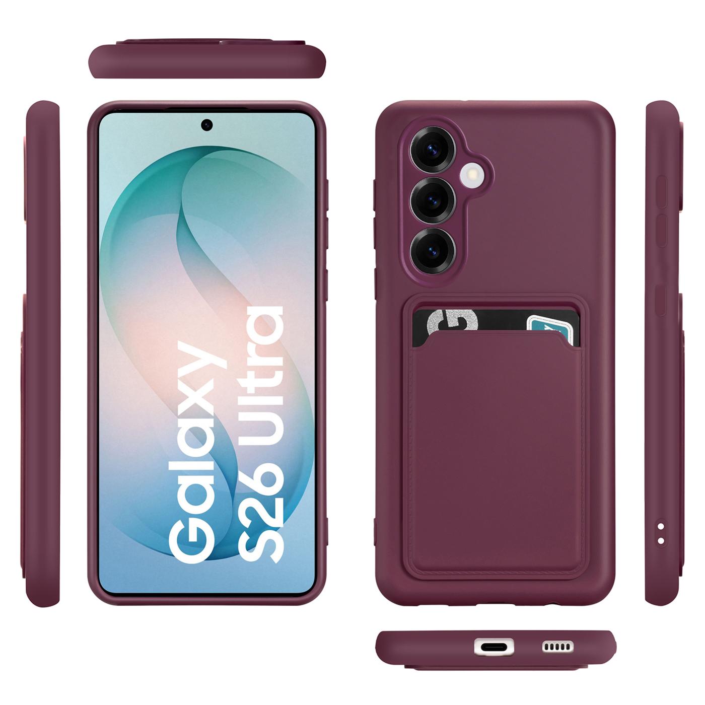 Samsung Galaxy S26 Ultra - Slim Hülle mit Kartenfach