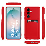 Samsung Galaxy S26 Ultra - Slim Hülle mit Kartenfach