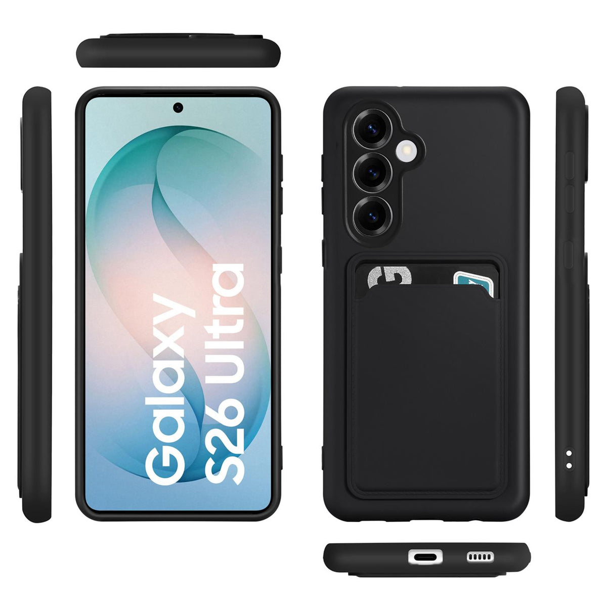 Samsung Galaxy S26 Ultra - Slim Hülle mit Kartenfach