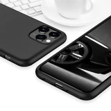 Flexible und sichere TPU Handyhülle für iPhone 11 Pro Max in Schwarz