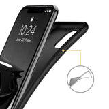Flexible und sichere TPU Handyhülle für iPhone 11 Pro Max in Schwarz