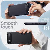 Flexible und sichere TPU Handyhülle für iPhone 17 Air in Schwarz