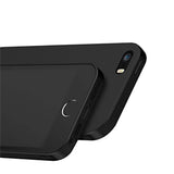 Flexible und sichere TPU Handyhülle für iPhone 5 / 5S / SE in Schwarz