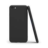 Flexible und sichere TPU Handyhülle für iPhone 7 / 8 / SE 2 / SE 3 in Schwarz