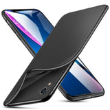 Flexible und sichere TPU Handyhülle für iPhone XR in Schwarz