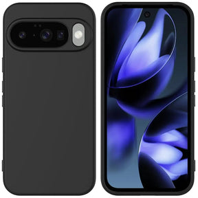 Flexible und sichere TPU Handyhülle für Google Pixel 10 in Schwarz