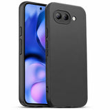 Google Pixel 10a - Slim Silikon Hülle Schwarz Matt