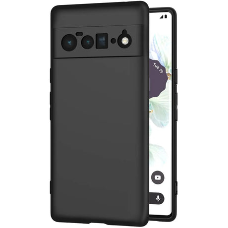 Flexible und sichere TPU Handyhülle für Google Pixel 6 Pro in Schwarz